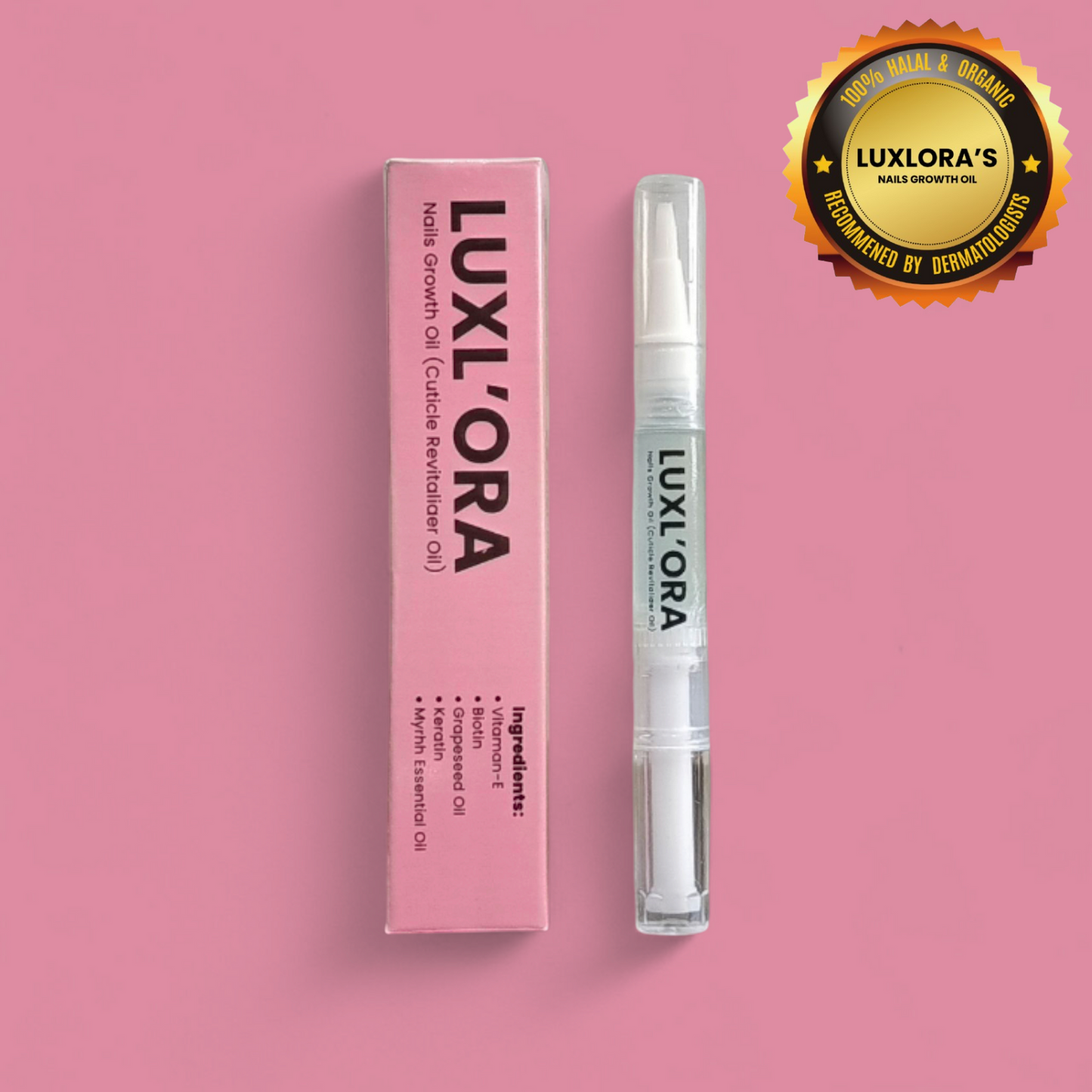 LUXLORA™ | Nails Growth Oil (Cuticle's oil)