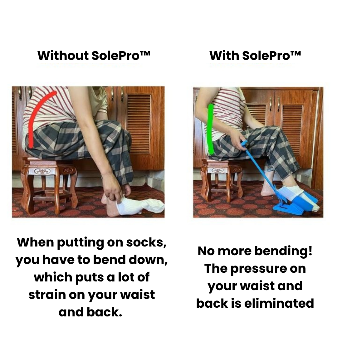 1 + 1 FREE TODAY | SolePro™ – Dress Without Bending or Twisting!