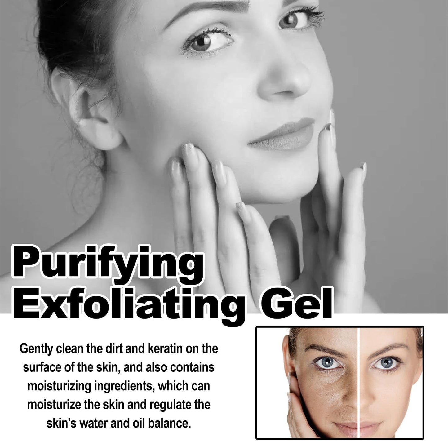 ClearSkin Exfoliating Gel - Get Rid of Skin Impurities that Cause Darkening
