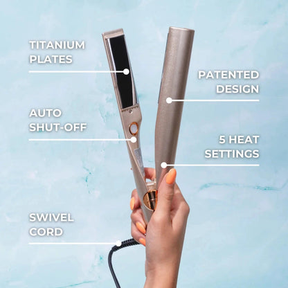 Elystia 2 in 1 Hair Straightener