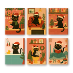 Coffret de 6 peintures par numéro “Miaouël”