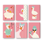 Coffret de 6 peintures par numéro “Mimi-Canard”