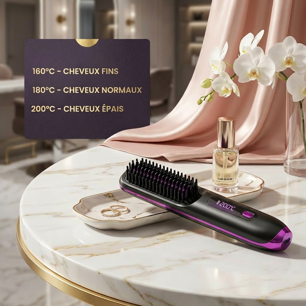 La MiniBrosse Pour Cheveux