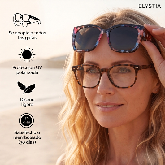 Sobregafas polarizadas para mujer