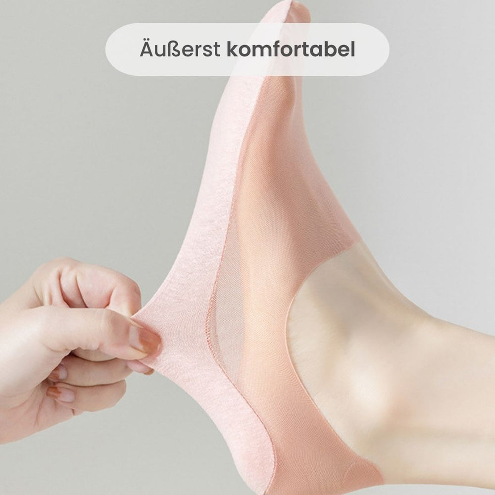 2+3 FREE | Comfy™ – Ice Silk Socks [Last Day Discount]